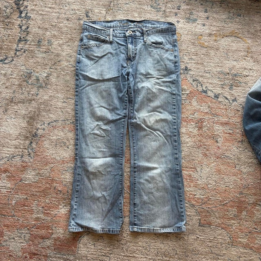 Vanilla Star Jeans Womens 9 Blue Denim Low Rise Flare Bootcut Y2K Western Light